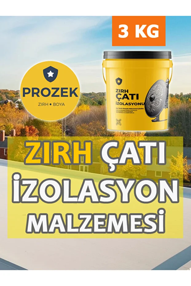 ZIRH Çatı İzolasyon Yalıtım Malzemesi 3 KG